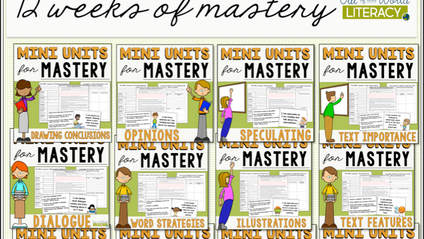 Product image for Mini Units for Mastery Bundle #3