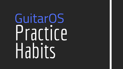 Product image for GuitarOS: Practice Habits