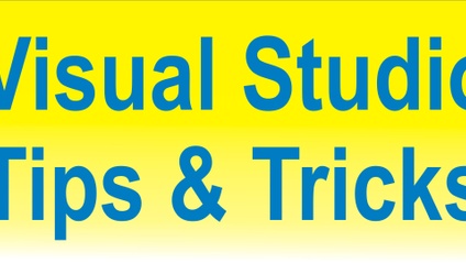 Product image for Visual Studio Tips & Tricks