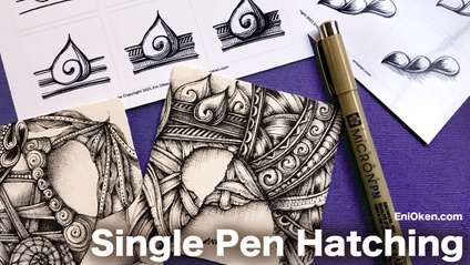 Product image for Single Pen Hatching Lesson
