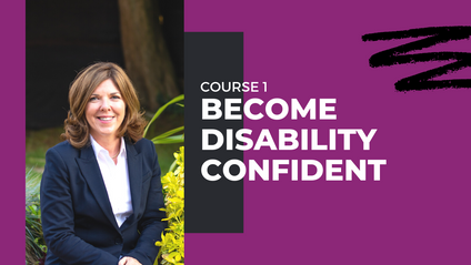 Product image for Course 1: Become Disability Confident
