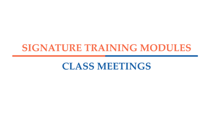 Product image for Signature Training Module: Class Meetings