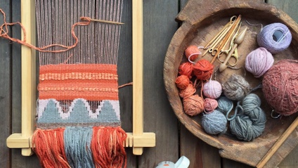 Product image for Loom Weaving - the craft, art & conversation with a weaving