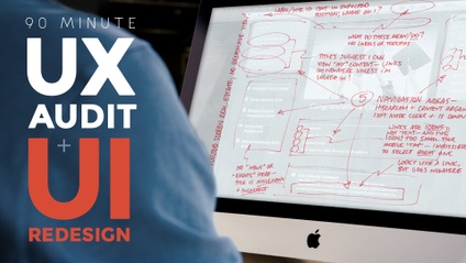 Product image for The 90-Minute UX Audit + UI Redesign