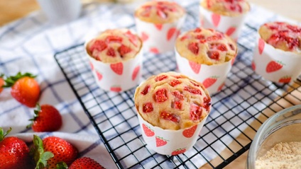 Product image for 無麩質​草莓鬆餅​ Gluten-free Strawberry Muffin