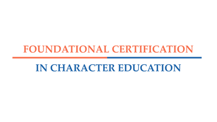 Product image for Foundational Certification in Character Education: Day 1