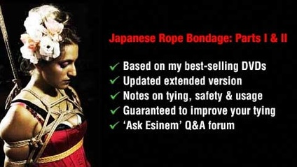 Product image for Japanese Rope Bondage: Tying people, not parcels: Parts I & II