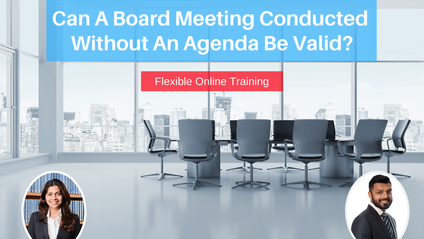 Product image for (English) Can A Board Meeting Conducted  Without An Agenda Be Valid? by Mavinthra Jothy & Lavinia Kumaraendran- (Thomas Philip Advocates & Solicitors)