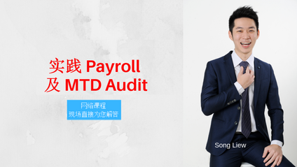 Product image for (中文) 实践 Payroll 及 MTD Audit by Song Liew Tzen Hsiung 淞老师 (ANC Group)