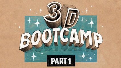 Product image for 3D Lettering Bootcamp - Foundation