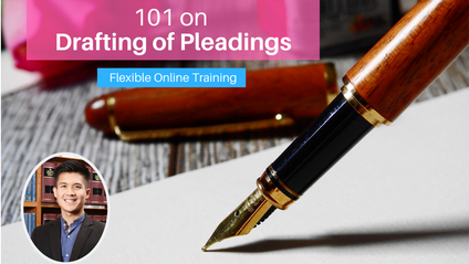 Product image for (English) 101 on Drafting of Pleadings by Clinton Tan Kian Seng - (Thomas Philip Advocates & Solicitors)