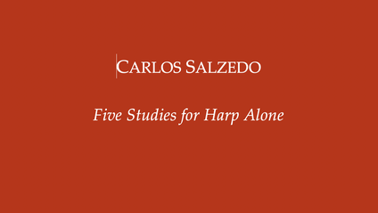 Product image for Carlos Salzedo: Five Studies for Harp Alone