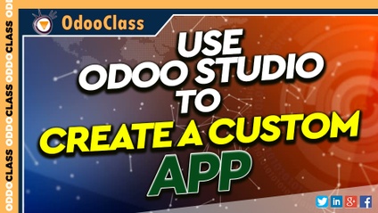 Product image for Use Odoo Studio to Create a Custom App