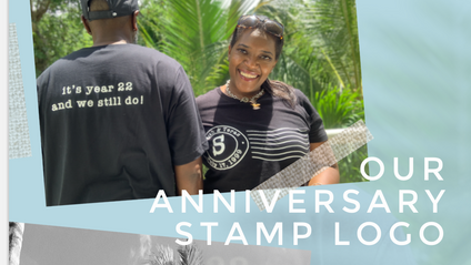 Product image for Our Anniversary Stamp Logo