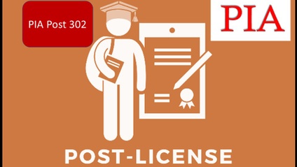 Product image for PIA Post Licensing 302 Practice Exams Updated