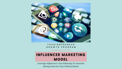 Product image for INFLUENCER MARKETING MODEL