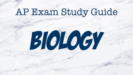Product image for AP Study Guide: Biology