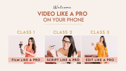 Product image for Video Like A Pro On Your Phone