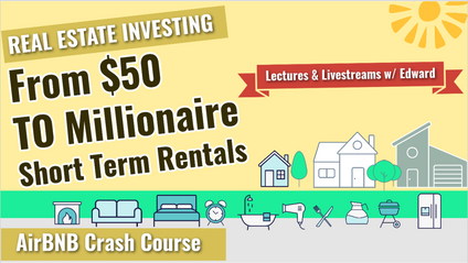 Product image for AirBNB and Short Term Rentals Crash Course Start with $50