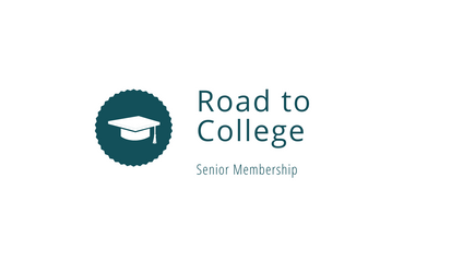 Product image for Road To College Membership for Seniors