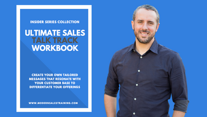 Product image for The Ultimate Sales Talk Track Workbook