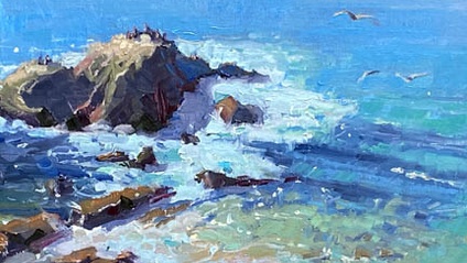 Product image for Beach Day Paint Along with Debra Huse