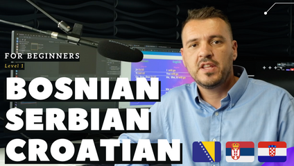 Product image for Learn to speak basic Bosnian, Serbian, Croatian words and phrases