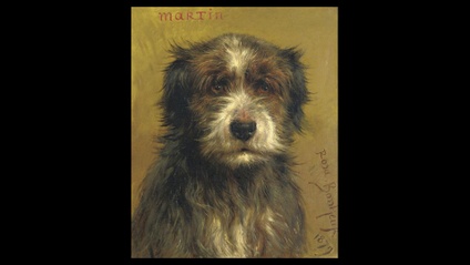 Product image for Paint-A-Long - Recreation of Martin, Martin a Terrier by Bonheur
