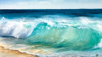 Product image for Watercolor Wave
