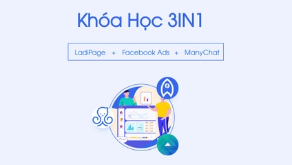 Product image for LadiPage + Facebook Ads + Chatbot (Recommend) - Created in 2020