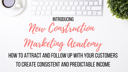 Product image for New Construction Marketing Academy