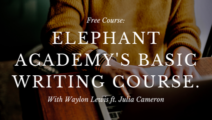 Product image for Elephant Academy's Free Basic Writing Course.