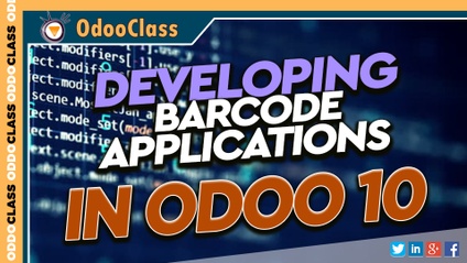 Product image for Developing Barcode Applications in Odoo 10