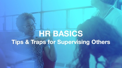 Product image for HR Basics - Tips & Traps for Supervising Others