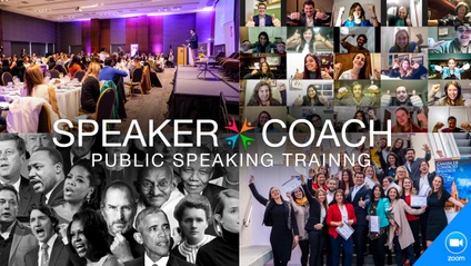 Product image for SpeakerCoach - Public Speaking - English Version