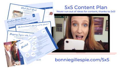 Product image for 5x5 Content Plan
