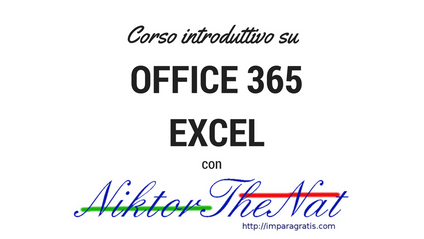 Product image for Office 365 - Excel. Corso introduttivo