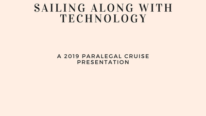 Product image for Sailing Along with Technology