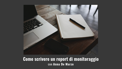 Product image for Come scrivere un report di monitoraggio