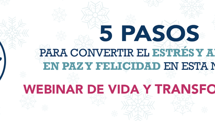 Product image for 5 Pasos para Convertir el Estrés y Ansiedad en ¡Paz y Felicidad en Esta Navidad!