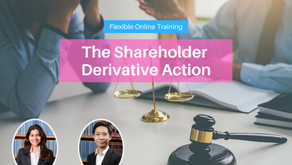 Product image for (English) The Shareholder Derivative Action by Lavinia Kumaraendran & Sean Tan Yang Wei (Thomas Philip Advocates & Solicitors)