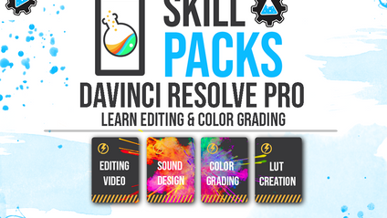 Product image for Davinci Resolve Pro - Edit and color grade like Hollywood!