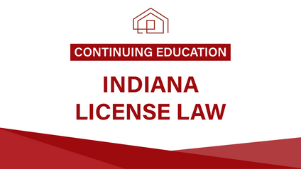 Product image for CE – Indiana License Law (3 hours)