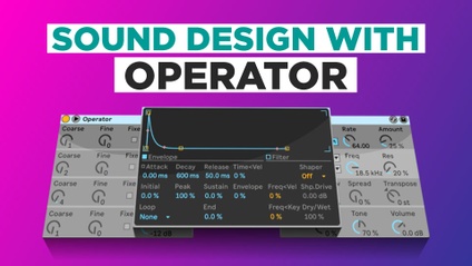 Product image for Sound Design with Operator