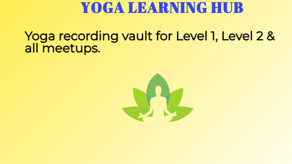 Product image for Yoga Leve1 and 2  and Training Vault( All  Recording)