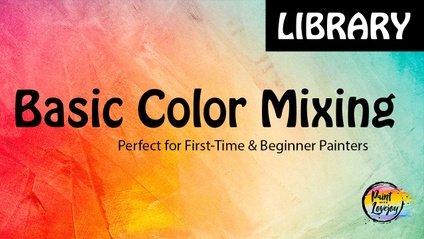 Product image for LIBRARY: Basic Color Mixing - ACRYLIC PAINT
