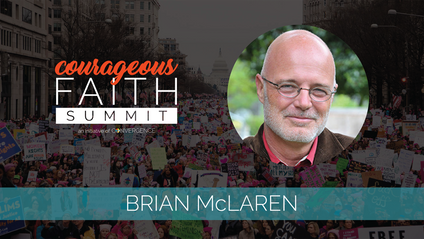 Product image for Courageous Faith - A Conversation with Brian McLaren