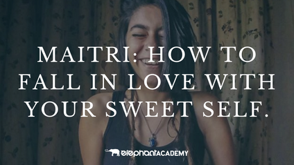 Product image for Maitri: How to Fall in Love with your Sweet Self.
