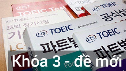 Product image for Luyện thi TOEIC cấp tốc đề mới - Khóa 3