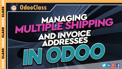 Product image for Managing multiple shipping and invoice addresses in Odoo
